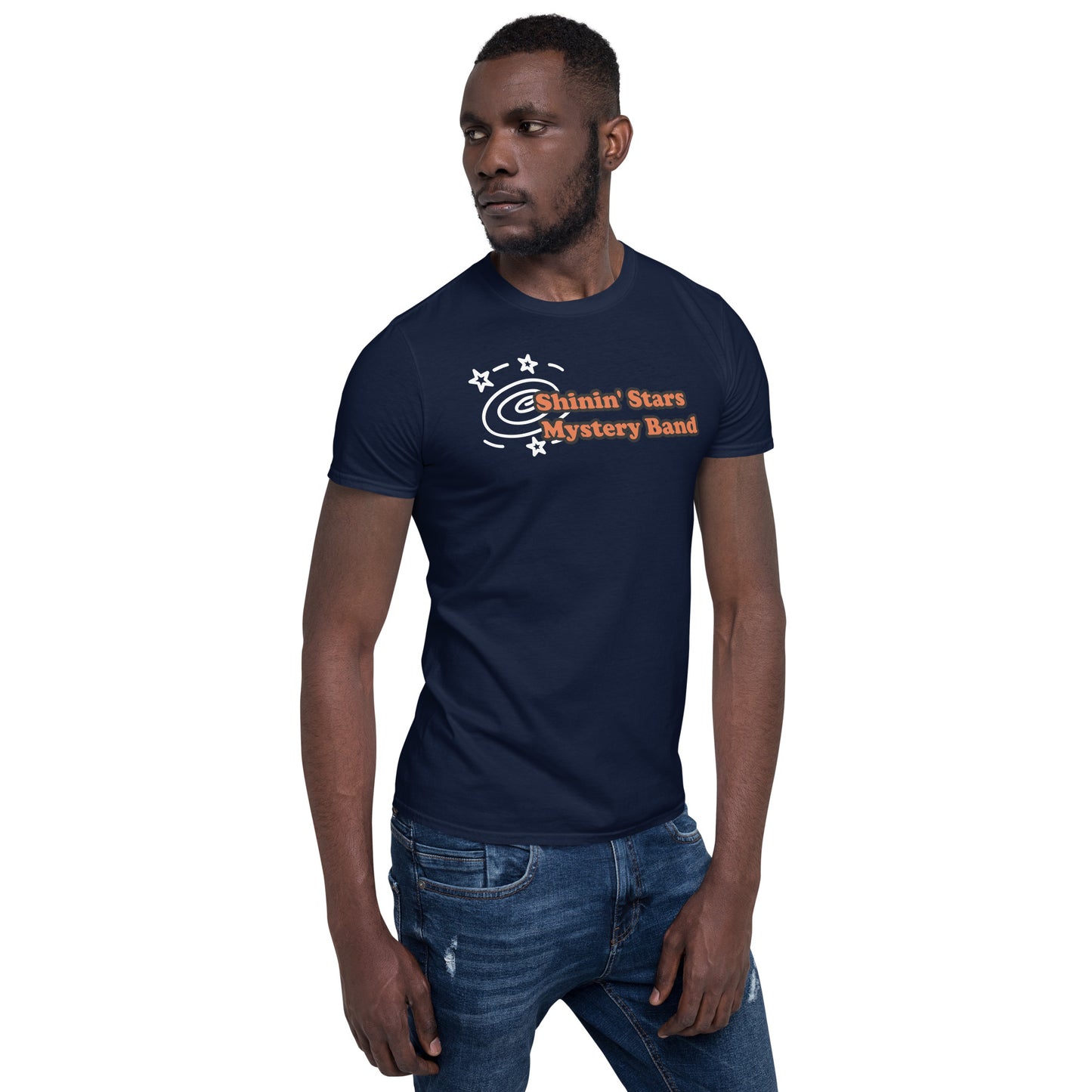 SHININ' STARS MYSTERY BAND Short-Sleeve Unisex T-Shirt